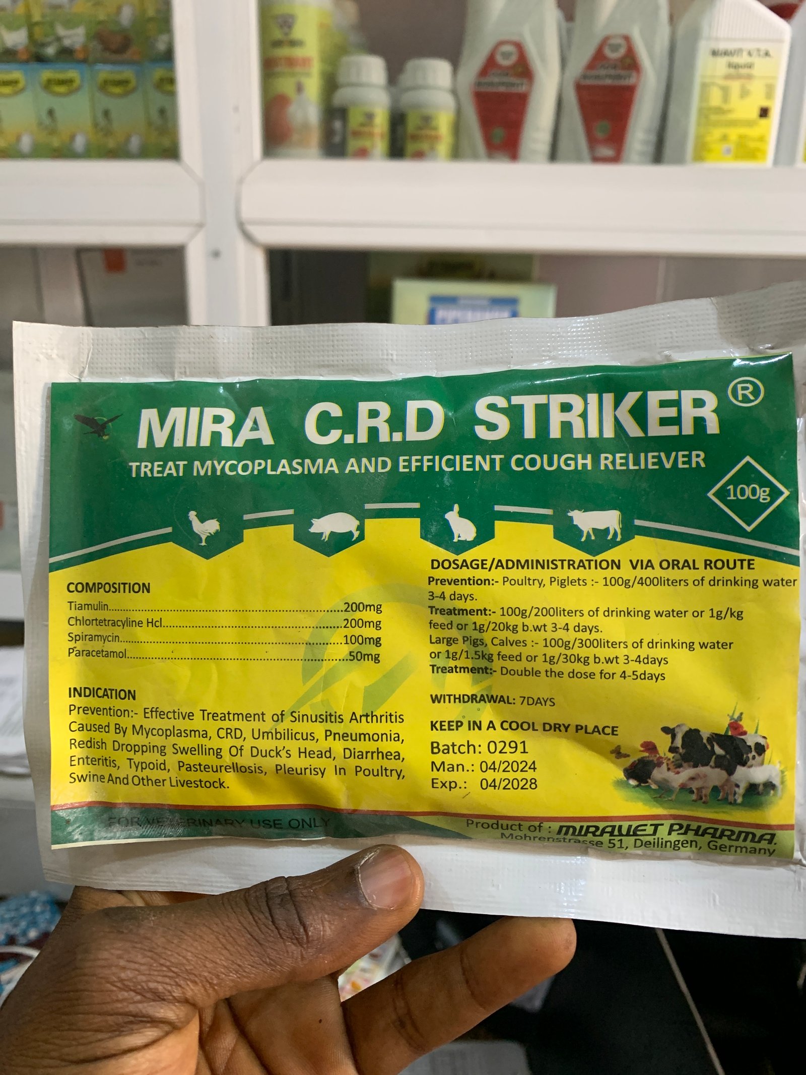 MIRA – CRD STRIKER 100G
