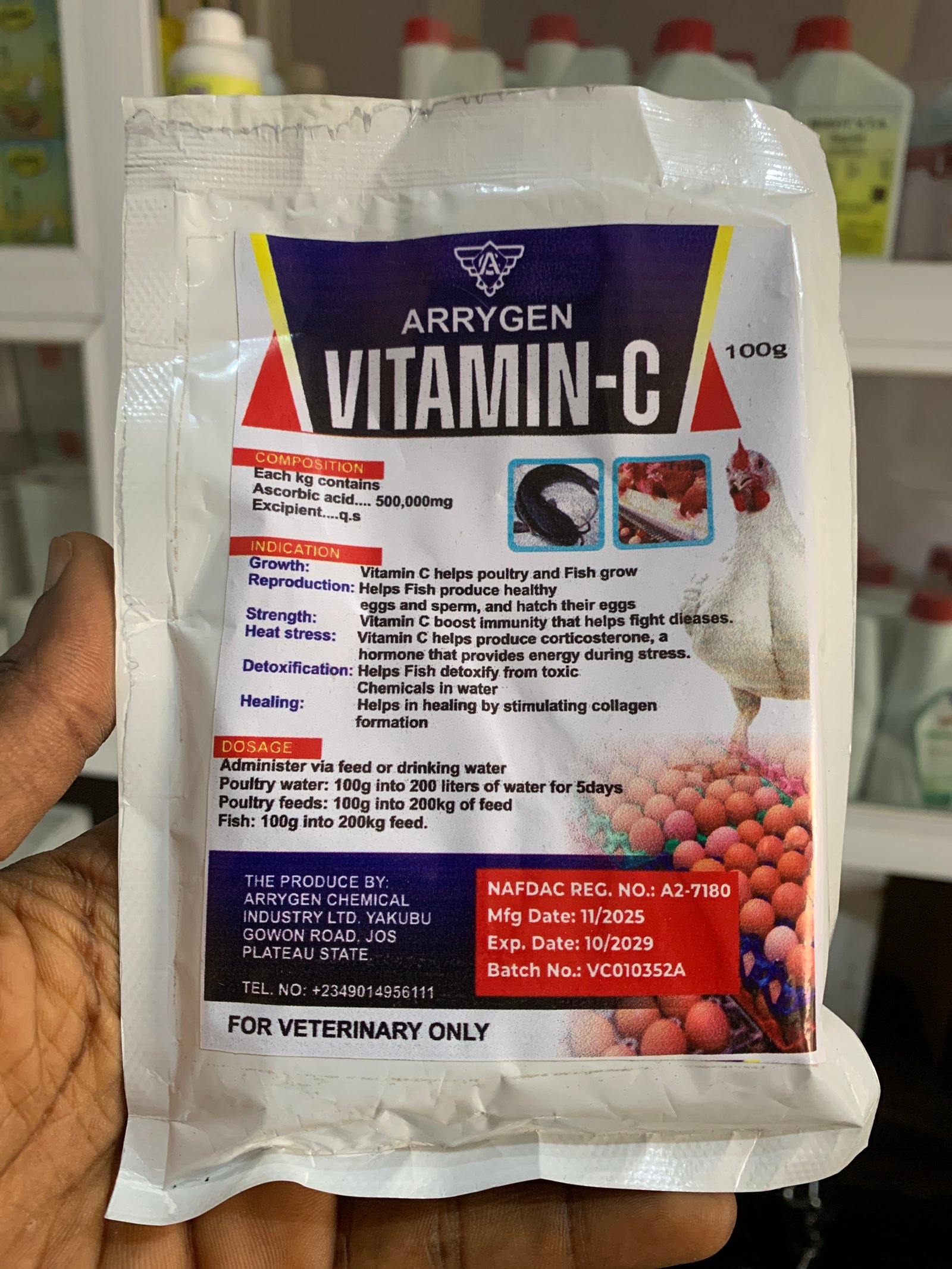 VITAMIN C 100G