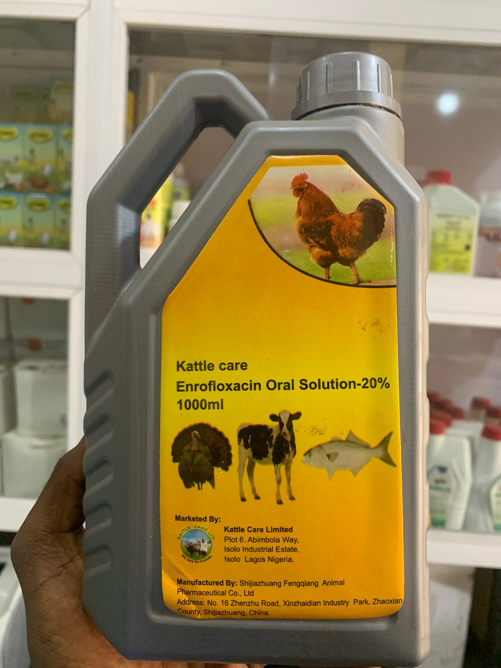 KATTLE CARE ENROFLOXACIN 20% 1LT