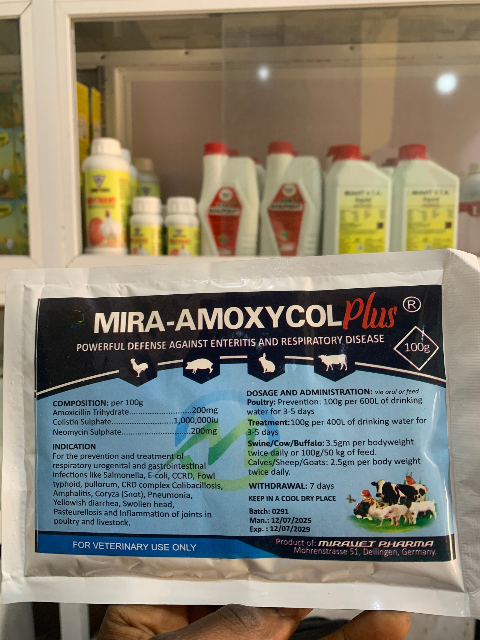 MIRA – AMOXYCOL Plus 100G